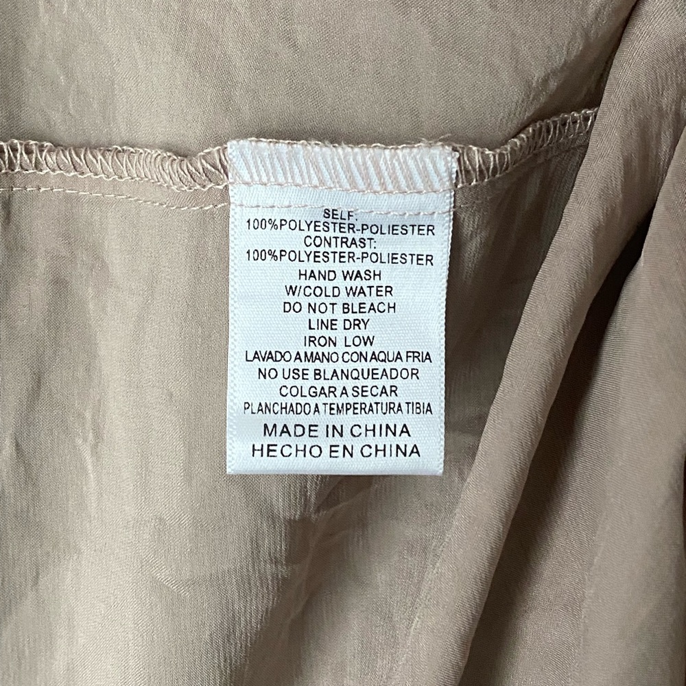 Light purple/gray camisole, size large - Picture 4 of 4